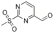 PI-33603 2-Methanesulfonyl-pyrimidine-4-carbaldehyde (Not available)