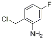 PI-33650 2-(Chloromethyl)-5-fluorobenzenamine (Not available)