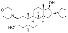 PI-33716 (2b,3a,5a,16b,17b)-2-(4-Morpholinyl)-16-(1-pyrrolidinyl)androstane-3,17-diol(9CI)  (119302-20-4)