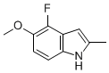 PI-33846 4-Fluoro-5-methoxy-2-methyl-1H-indole (288385-93-3)