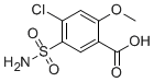 PI-33940 2-Methoxy-4-chloro-5-sulfamoyl benzoic acid (14293-50-6)