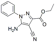 PI-34579 Ethyl 5-amino-4-cyano-1-phenyl-1Hpyrazole-3-carboxylate (93764-93-3)