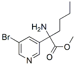 PI-34597 Methyl 2-amino-2-(5-bromopyridin-3-yl)hexanoate (856886-54-9)