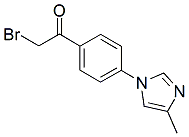 PI-34620 2-Bromo-1-(4-(4-methyl-1Himidazol-1-yl)phenyl)ethanone (810662-38-5)