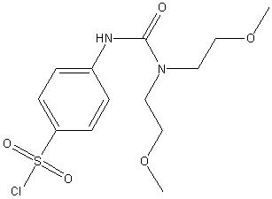 PI-34744 4-[3,3-Bis(2-methoxyethyl)ureido]benzenesulfonyl chloride (680185-48-2)