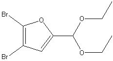PI-34752 2-(diethoxymethyl)-4,5-dibromofuran (4828-13-1)