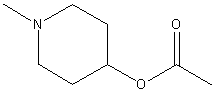 PI-34756 1-methyl-4-piperidyl acetate (6659-34-3)