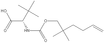 PI-34769 N-[[(2,2-dimethyl-5-hexen-1-yl)oxy]carbonyl]-3-methyl- L-Valine (923591-20-2)