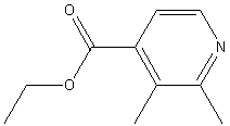 PI-34990 2,3-Dimethylpyridine-4-carboxylic acid ethyl ester (867141-53-5)