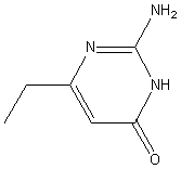 PI-34995 2-amino-6-ethyl-4(3H)-Pyrimidinone, (5734-66-7)