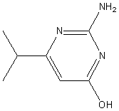 PI-34996 2-Amino-6-isopropylpyrimidin-4-ol (73576-32-6)