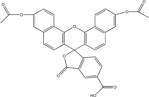 PI-35205 5(6)-Carboxynaphthofluorescein diacetate (163831-68-3)