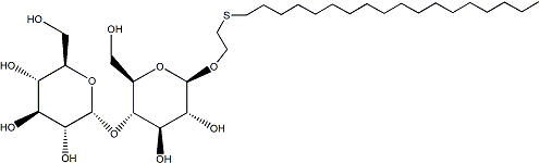 PI-35429 Octadecylthioethyl-4-O-α-D-galactopyranosyl-β-D-galactopyranoside  (87019-34-9)