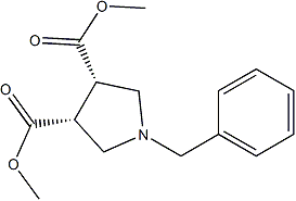 PI-36031 (3R,4S)-rel-1-(phenylmethyl)-3,4-pyrrolidinedicarboxylicacid 3,4-dimethyl ester  (87813-06-7)