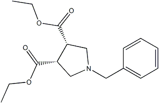 PI-36032 (3R,4S)-rel- (9CI)1-(phenylmethyl)-3,4-pyrrolidinedicarboxylicacid diethyl ester  (156469-74-8)