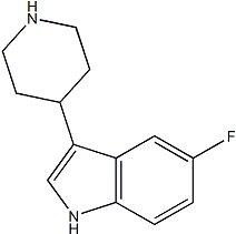 PI-36034 5-Fluoro-3-(4-piperidinyl)-1H-indole  (149669-43-2)