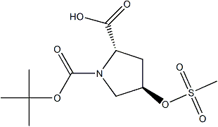 PI-36288 (2S,4R)-4-[(methylsulfonyl)oxy]-1,2-Pyrrolidinedicarboxylic acid 1-(1,1-dimethylethyl) ester (202477-59-6)