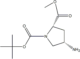 PI-36301 (2S,4S)-4-amino-1,2-Pyrrolidinedicarboxylic acid 1-(1,1-dimethylethyl) 2-methyl ester (121148-01-4)