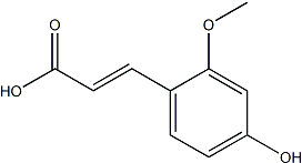PI-36342 3-(4-hydroxy-2-methoxyphenyl)-2-Propenoic acid (26358-19-0 )