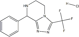 PI-36391  5,6,7,8-Tetrahydro-8-phenyl-3-(trifluoromethyl)-1,2,4-triazolo[4,3-a]pyrazine hydrochloride (762240-94-8)