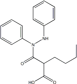 PI-36561 2-(N,N'-diphenylhydrazinecarbonyl)hexanoic acid (3583-64-0)