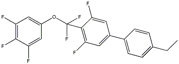 PI-36730 4-[difluoro(3,4,5-trifluorophenoxy)methyl]-4'-ethyl-3,5-difluoro-1,1'-Biphenyl (303186-19-8)
