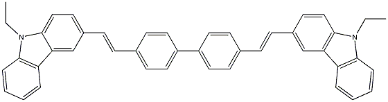 PI-36740 2,2'-([1,1'-biphenyl]-4,4'-diyldi-2,1-ethenediyl)bis[9-ethyl-9H-Carbazole (158604-97-8)