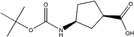 PI-36818 (1R,3S)-3-(BOC-AMINO)CYCLOPENTANE-1-CARBOXYLIC ACID (161660-94-2)