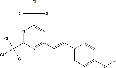 PI-36888 2,4-Bis(trichloromethyl)-6-(4-methoxystyryl)-1,3,5-triazine (42573-57-9)