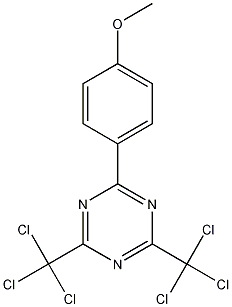 PI-37221 2-(4-Methoxyphenyl)-4,6-bis(Trichloromethyl)-1,3,5-Triazine (3584-23-4)