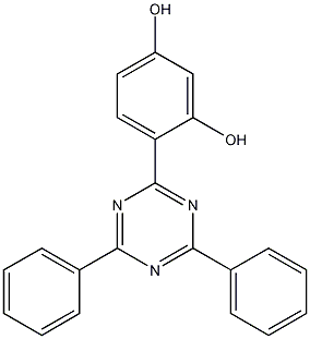 PI-37230 4-(4,6-Diphenyl-1,3,5-Triazin-2-Yl)Benzene-1,3-Diol (38369-95-8)