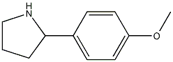 PI-37359 2-(4-Methoxyphenyl)Pyrrolidine (74190-66-2)