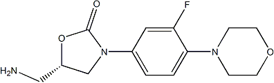 PI-37437 (S)-5-(Aminomethyl)-3-(3-fluoro-4-morpholinophenyl)oxazolidin-2-one (168828-90-8)