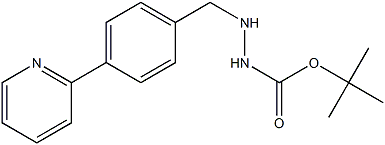 PI-37440 tert-Butyl 2-(4-(pyridin-2-yl)benzyl)hydrazinecarboxylate (198904-85-7)