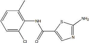 PI-37461 2-Amino-N-(2-chloro-6-methylphenyl)thiazole-5-carboxamide (302964-24-5)