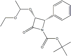 PI-37464 (3R,4S)-tert-Butyl 3-(1-ethoxyethoxy)-2-oxo-4-phenylazetidine-1-carboxylate (201856-57-7)