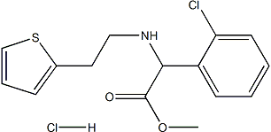 PI-37477 (+)Methyl alpha-(2-thtenylethylamino)(2-chlorophenyl)acetate HCL (141109-18-4)