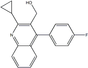 PI-37726 (2-Cyclopropyl-4-(4-fluorophenyl)quinolin-3-yl)methanol (121660-11-5)