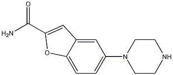 PI-37752 1-(2-Aminocarbonylbenzofuran-5-yl)piperazine (183288-46-2)