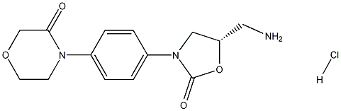 PI-37759 (S)-4-(4-(5-(Aminomethyl)-2-oxooxazolidin-3-yl)phenyl)morpholin-3-one hydrochloride (898543-06-1)