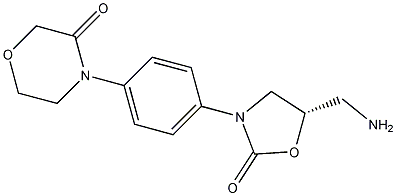 PI-37761 (S)-4-(4-(5-(Aminomethyl)-2-oxooxazolidin-3-yl)phenyl)morpholin-3-one (446292-10-0)