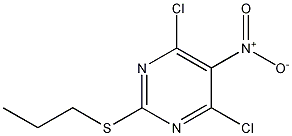 PI-37764 4,6-Dichloro-5-nitro-2-(propylthio)pyrimidine (145783-14-8)