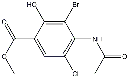 PI-37815 Methyl 4-acetamido-3-bromo-5-chloro-2-hydroxybenzoate (232941-14-9)
