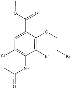 PI-37816 Methyl 4-acetamido-3-bromo-2-(2-bromoethoxy)-5-chlorobenzoate (748788-39-8)