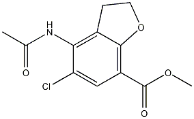 PI-37817 Methyl 4-acetamido-5-chloro-2,3-dihydrobenzofuran-7-carboxylate (143878-29-9)