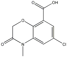 PI-37851 6-Chloro-4-methyl-3-oxo-3,4-dihydro-2H-benzo[b][1,4]oxazine-8-carboxylic acid (123040-79-9)