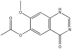 PI-37853 7-Methoxy-4-oxo-1,4-dihydroquinazolin-6-yl acetate (179688-53-0)