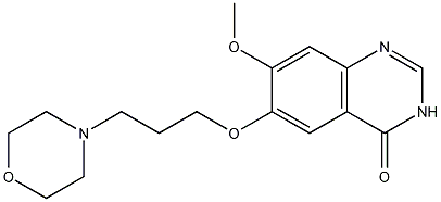 PI-37855 7-Methoxy-6-(3-morpholin-4-ylpropoxy)quinazolin-4(3H)-one (199327-61-2)