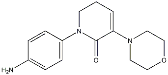 PI-37862 1-(4-Aminophenyl)-5,6-dihydro-3-(4-morpholinyl)-2(1H)-pyridinone (1267610-26-3)