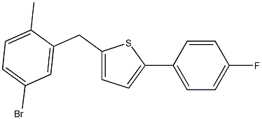 PI-37871 2-(5-Bromo-2-methylbenzyl)-5-(4-fluorophenyl)thiophene (1030825-20-7)